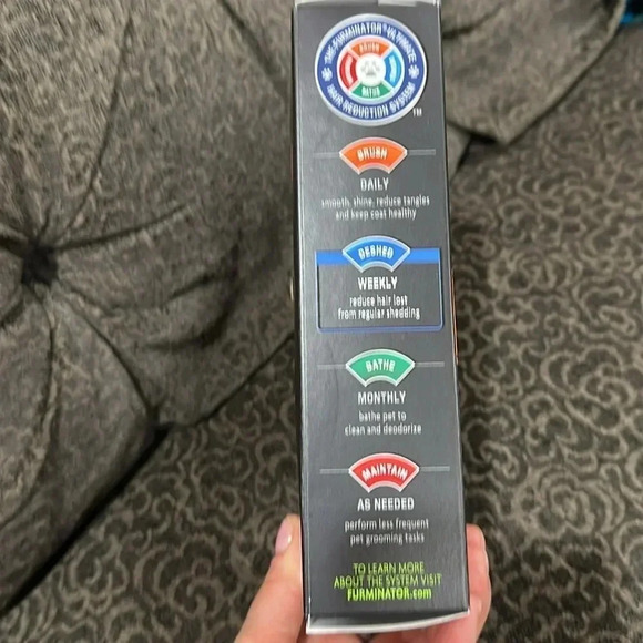 Furminator Deshedding Tool for Medium Dogs with Long Hair - Picture 5 of 5